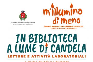 &quot;M&#39;illumino di Meno&quot;- &quot;In biblioteca a lume di candela&quot;