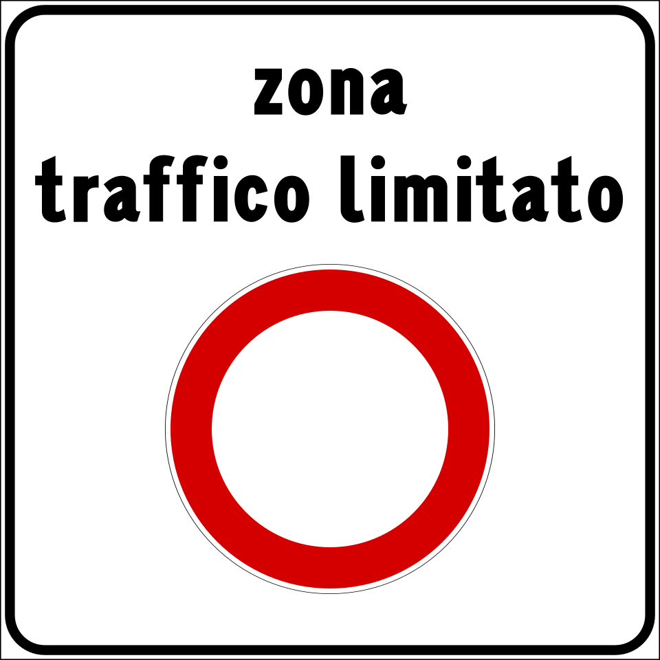 segnale zona a traffico limitato