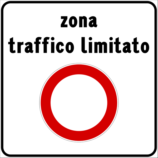 segnale zona a traffico limitato